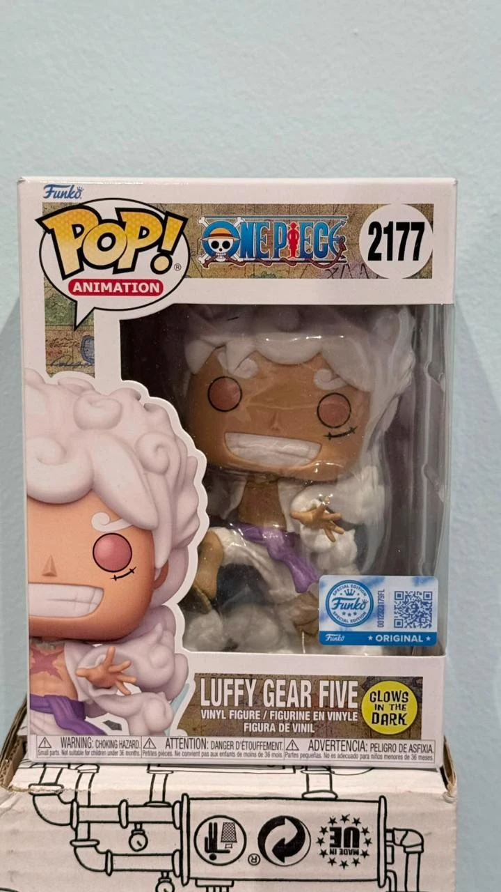 Funko Pop One Piece Luffy Gear Five 2177 Glow